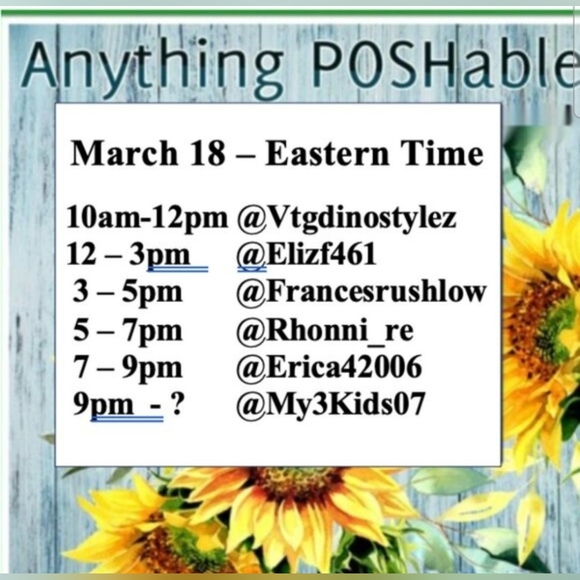 Accessories - 3/18 Anything Poshable Share TRAIN